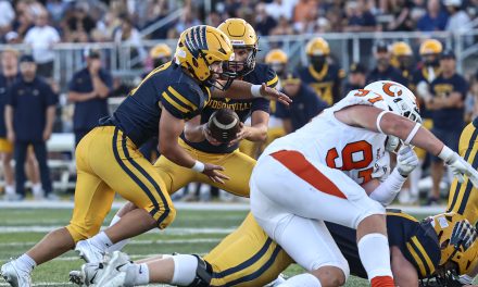 Frantic Ram rally comes up short to Hudsonville 28-21