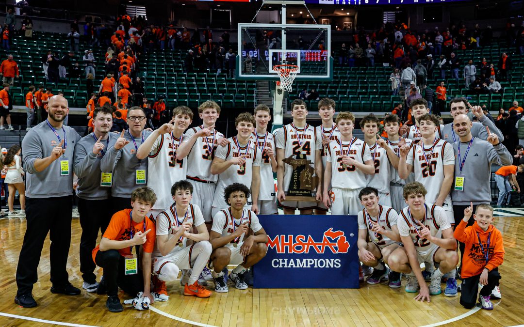 State Champs Rockford 54 East Lansing 50