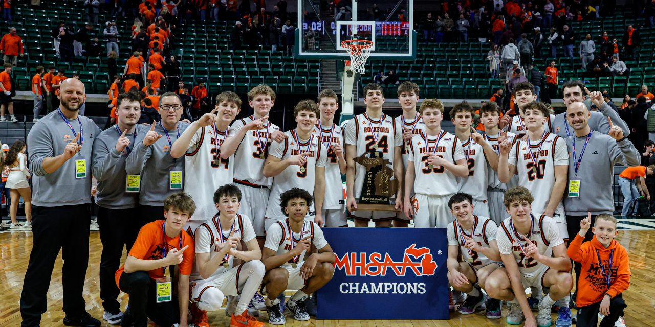 State Champs Rockford 54 East Lansing 50