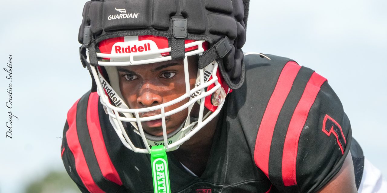 East Kentwood cornerback Kenneth Harris pushes forward despite recent loss of his mother