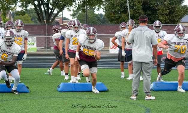 Grandville faces gauntlet of football schedule with workmanlike attitude; Cass Tech visits this week