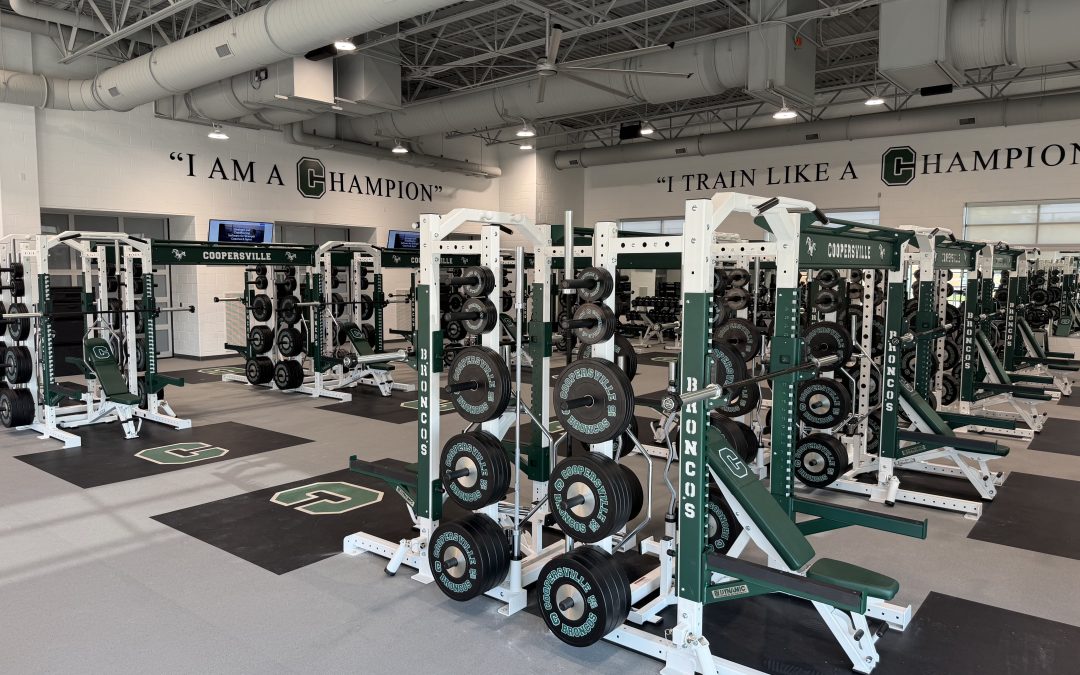 Coopersville football team benefitting from school’s weight room and film room upgrades