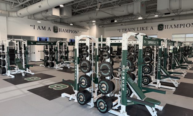 Coopersville football team benefitting from school’s weight room and film room upgrades